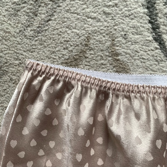 Heart Print Midi Slip Skirt - Picture 5 of 6